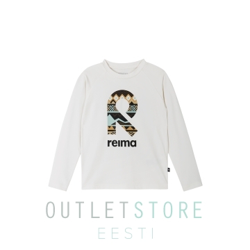 Reima T-shirt Koulussa Off white, size 128