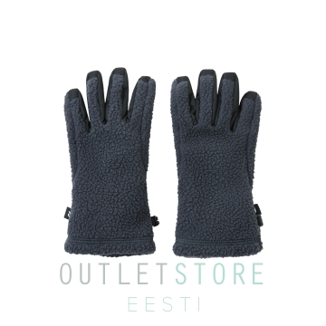 Reima Fleece gloves Käpälä Soft black, size 5/6